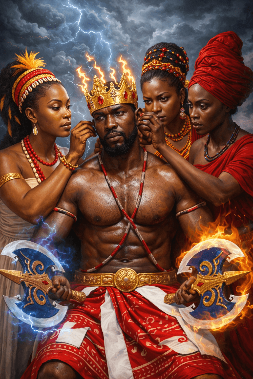 ṢÀNGÓ: Thunder, Kingship, and Justice - Regal Imagery